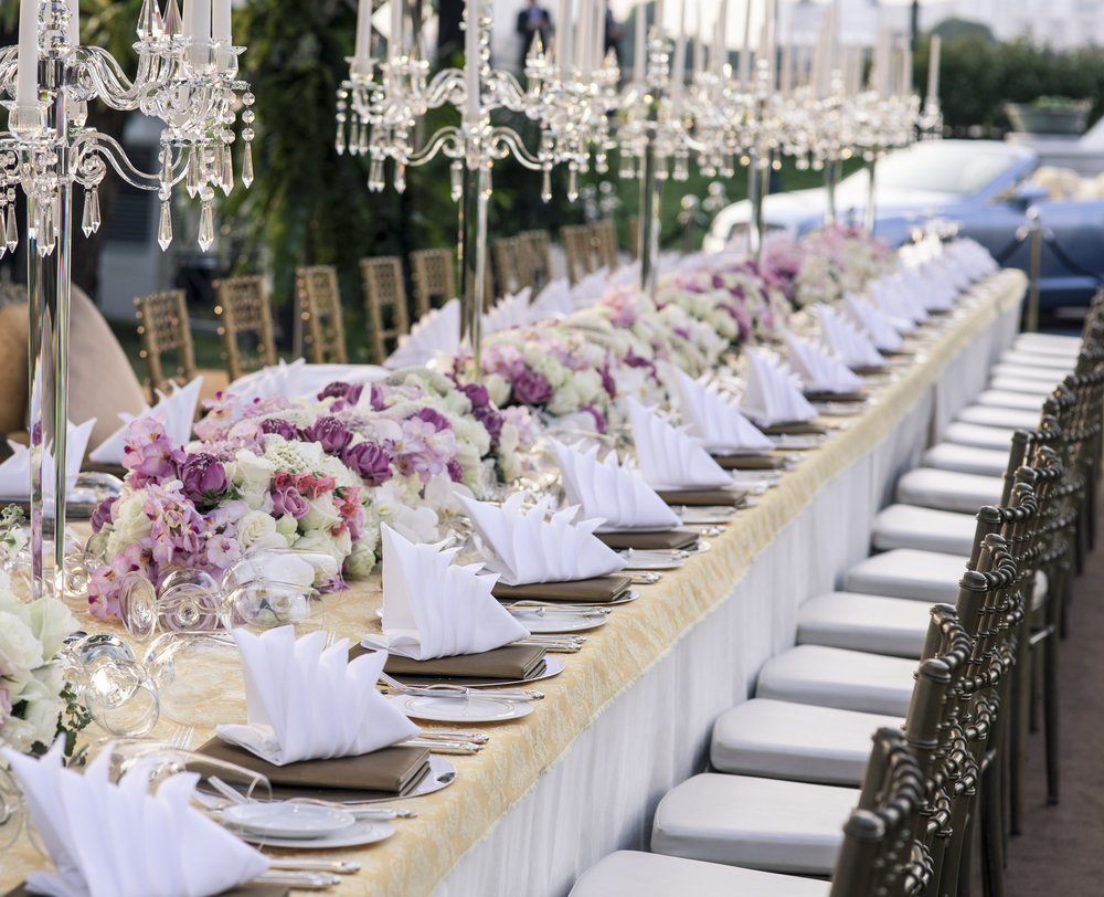 Outdoor Wedding Table Decorations