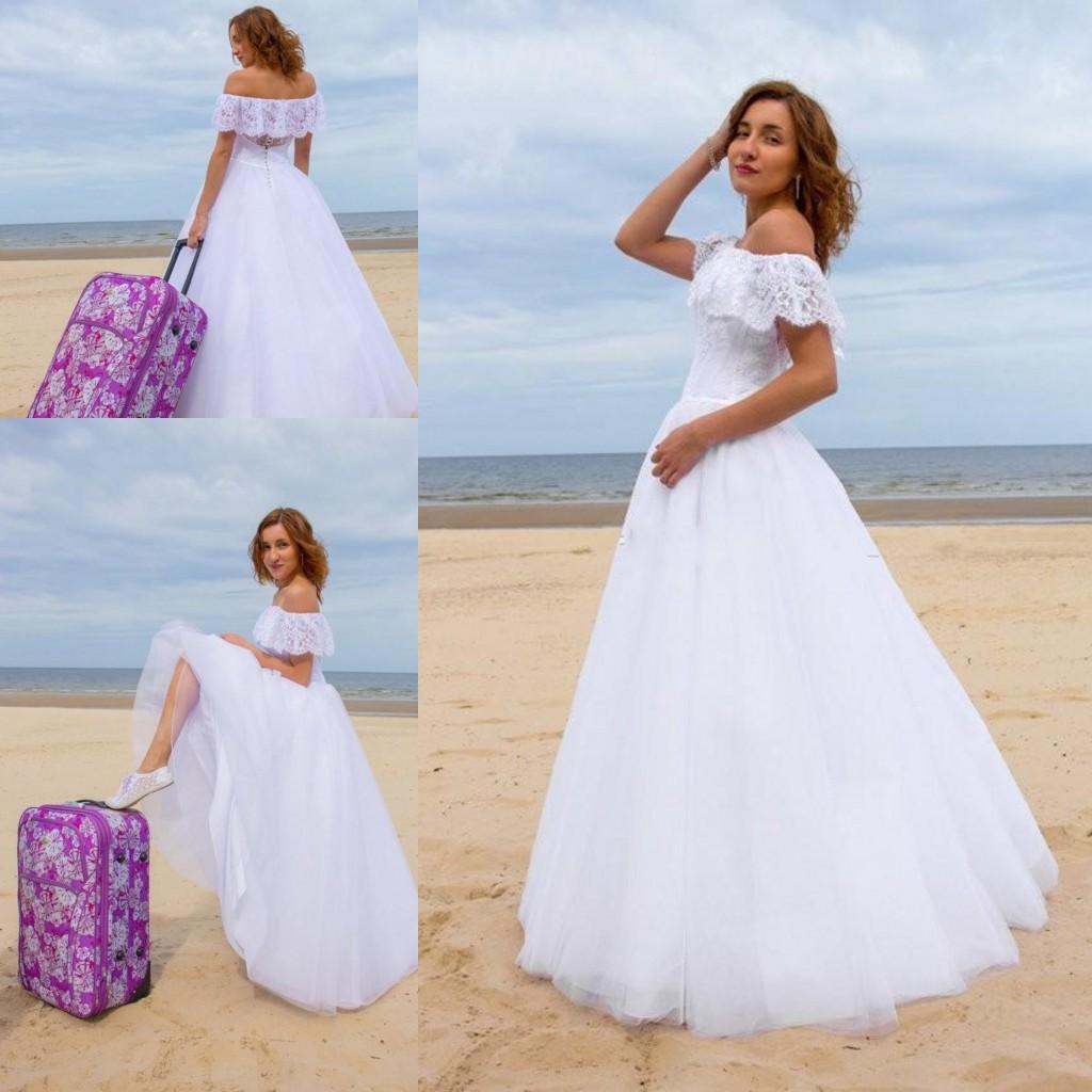 Simple Beach Wedding Dresses