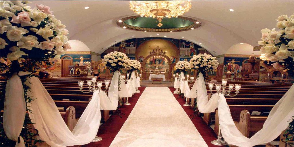 simple wedding decorations for church holy matrimony