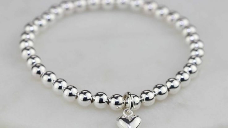 silver charm bracelets for women