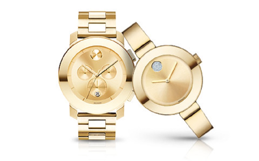 these are couple golden watches for 50th anniversary gifts - traditional wedding gifts